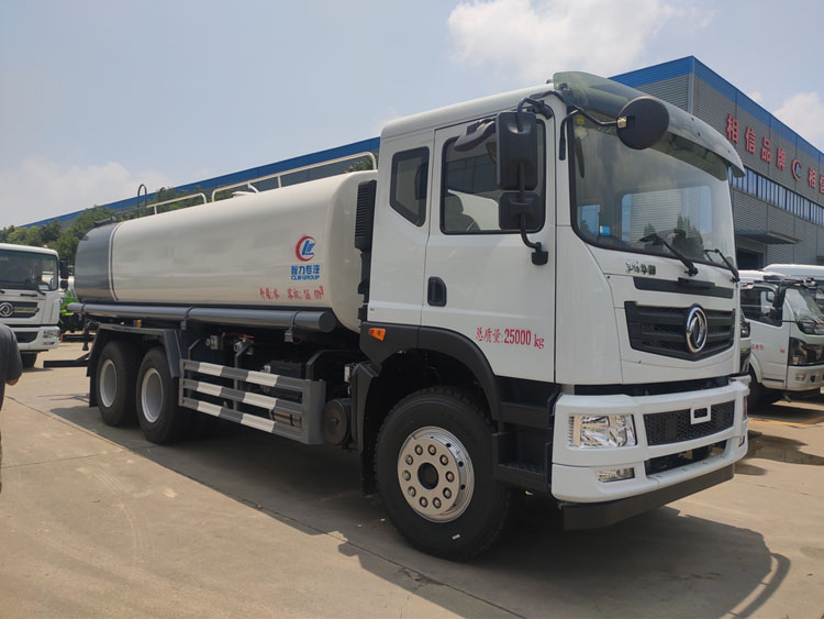 東風華神T5后雙橋灑水車